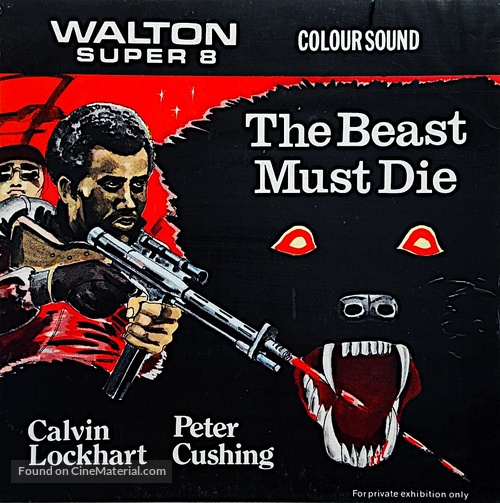 The Beast Must Die - British Movie Cover