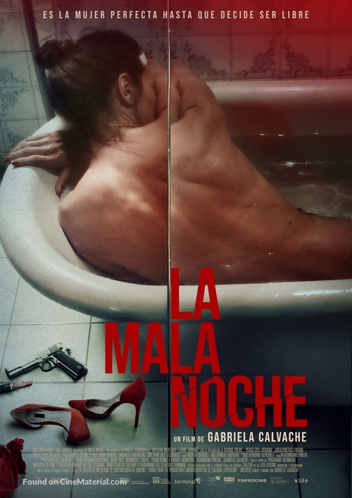 La mala noche - Ecuadorian Movie Poster