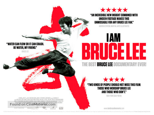 I Am Bruce Lee - British Movie Poster