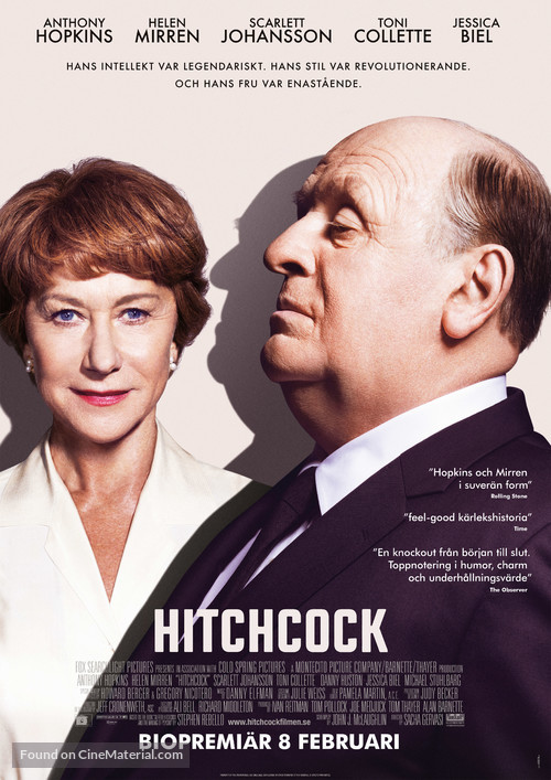 Hitchcock - Swedish Movie Poster