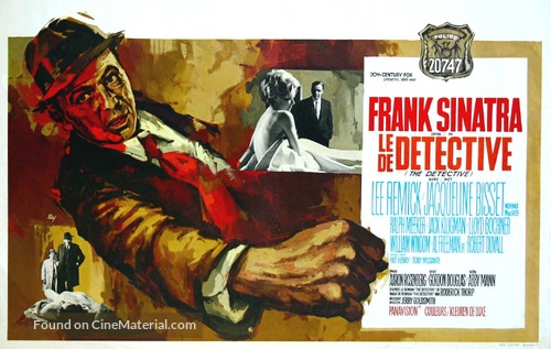 The Detective - Belgian Movie Poster