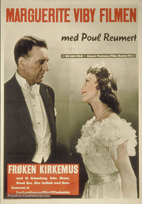 Arm wie eine Kirchenmaus - Danish Movie Poster