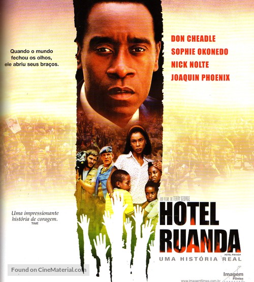 Hotel Rwanda - Brazilian Movie Poster