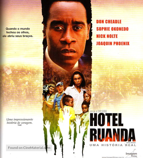 Hotel Rwanda - Brazilian Movie Poster