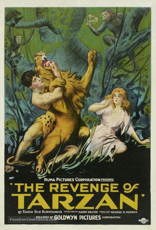 The Revenge of Tarzan - Movie Poster