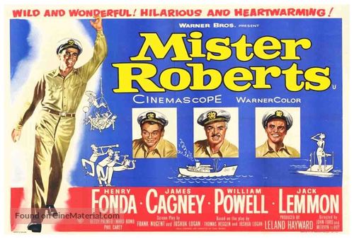 Mister Roberts - British Movie Poster