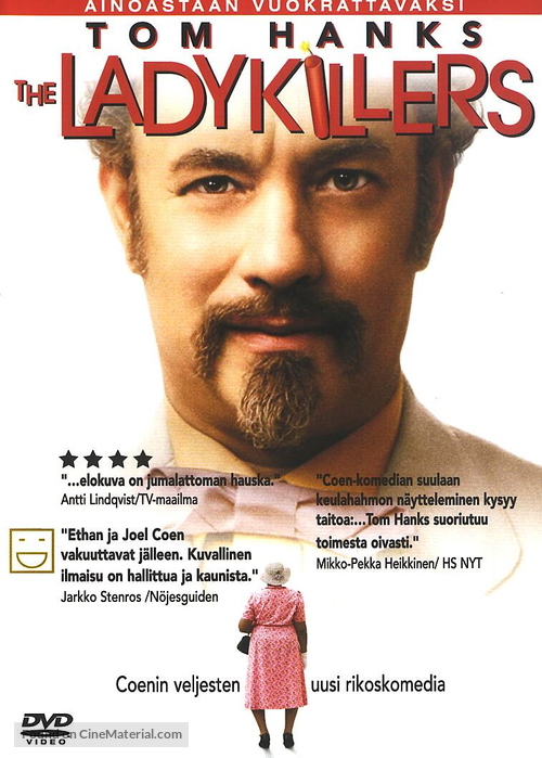 The Ladykillers - Finnish DVD movie cover