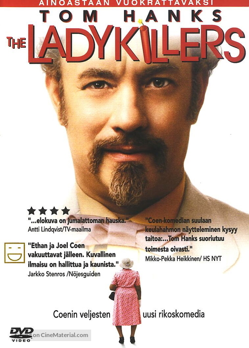 The Ladykillers - Finnish DVD movie cover