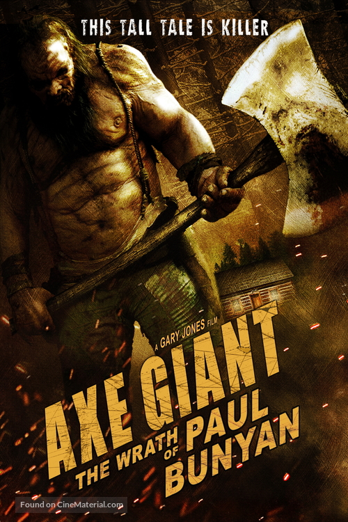 Axe Giant: The Wrath of Paul Bunyan - DVD movie cover