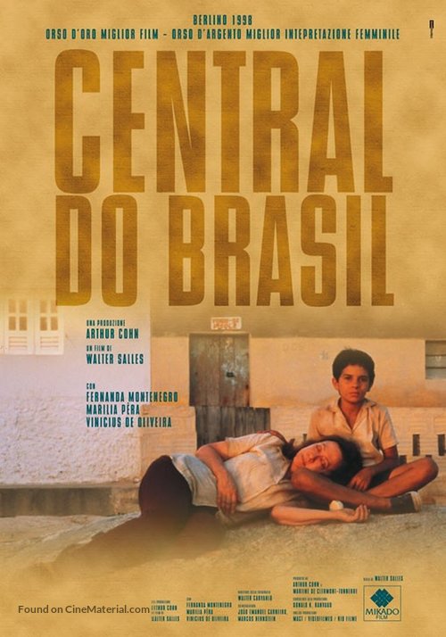 Central do Brasil - Italian Movie Poster