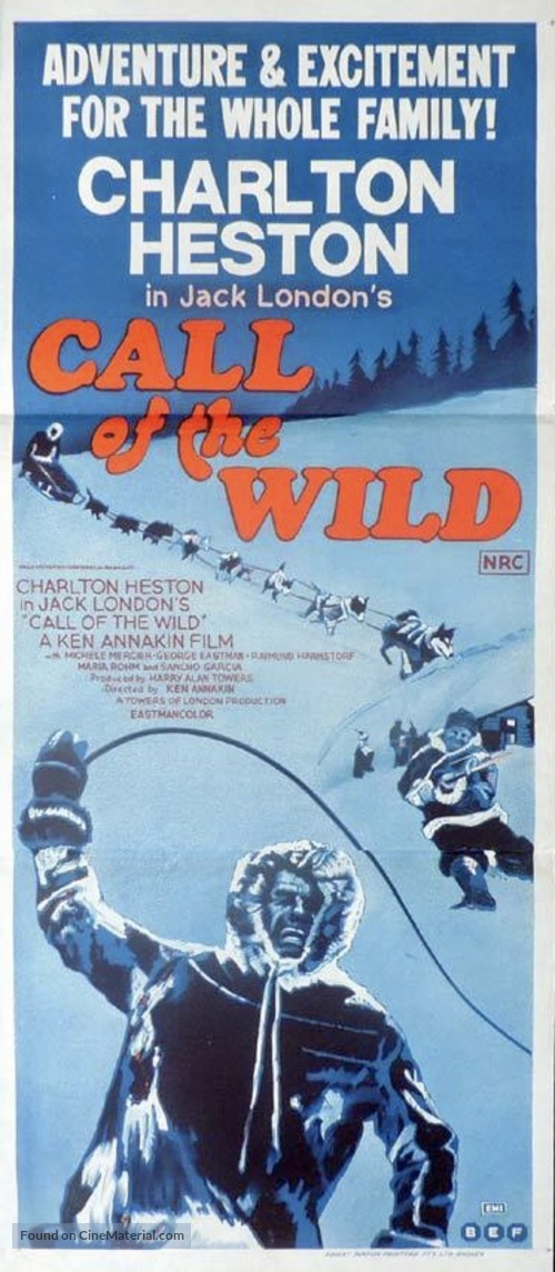 Call of the Wild - Australian Movie Poster