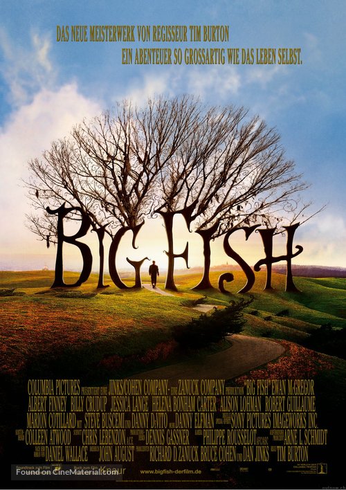 Big Fish - German Movie Poster