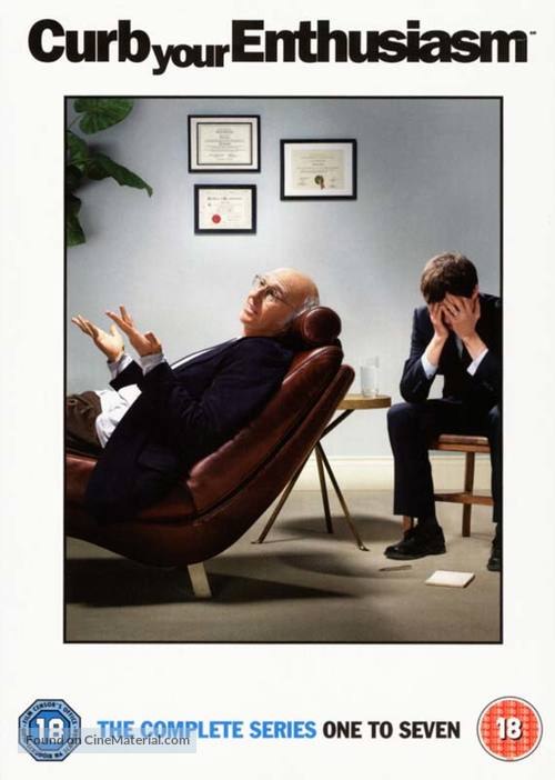 &quot;Curb Your Enthusiasm&quot; - British DVD movie cover