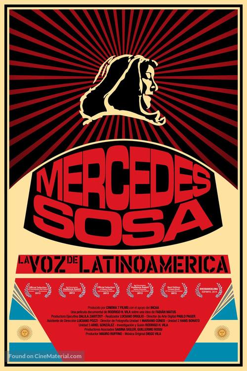 Mercedes Sosa: La voz de Latinoam&eacute;rica - Movie Poster