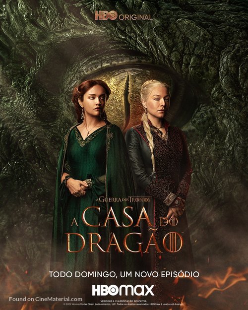 &quot;House of the Dragon&quot; - Brazilian Movie Poster