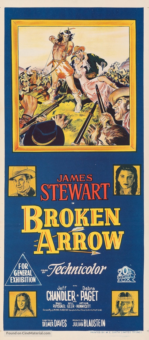 Broken Arrow - Australian Movie Poster