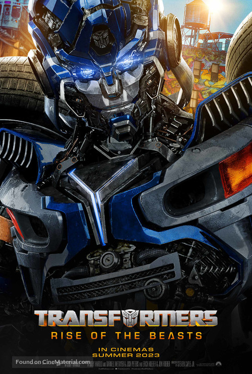 Transformers: Rise of the Beasts - British Movie Poster