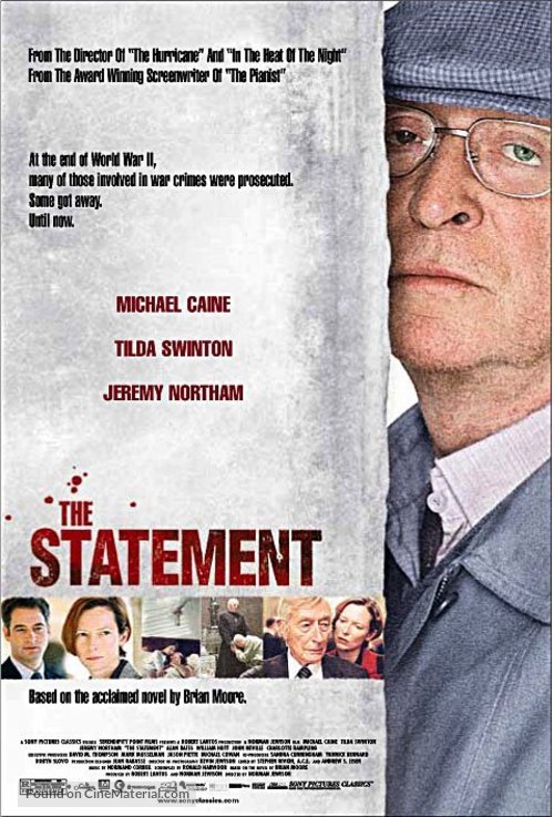 The Statement - British Movie Poster