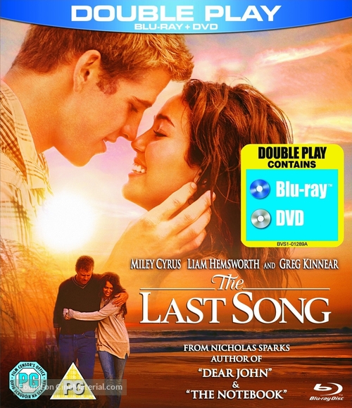 The Last Song - British Movie Cover