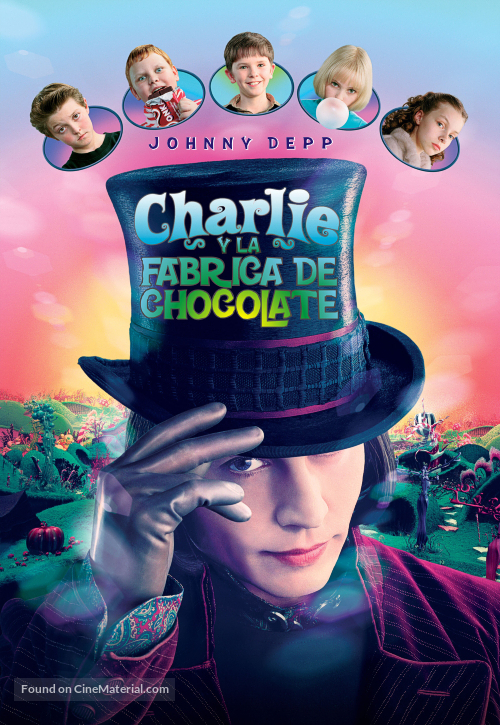 Charlie and the Chocolate Factory - Argentinian DVD movie cover