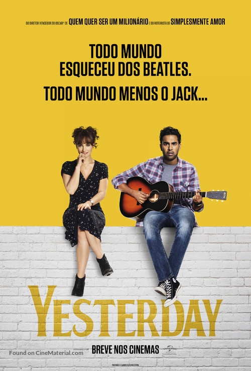 Yesterday - Brazilian Movie Poster