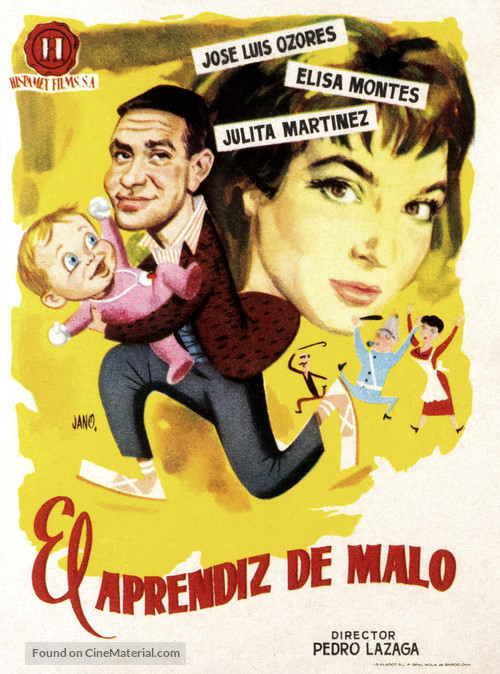 El aprendiz de malo - Spanish Movie Poster