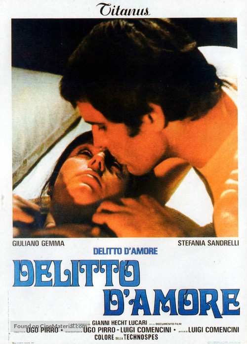Delitto d&#039;amore - Italian Movie Poster