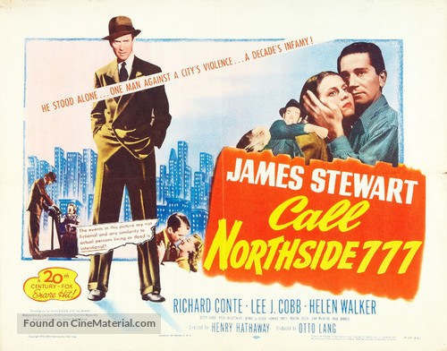 Call Northside 777 - Movie Poster