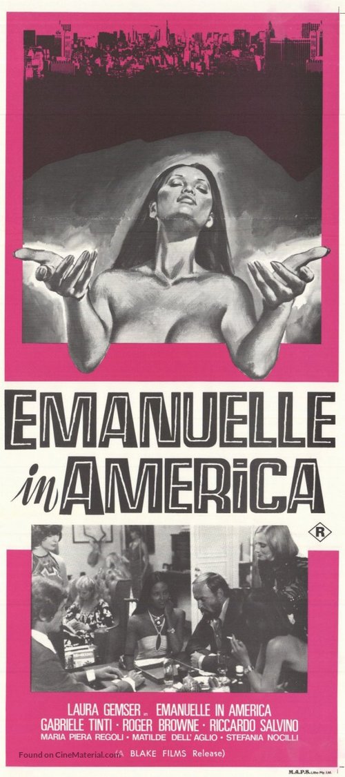 Emanuelle In America - Movie Poster