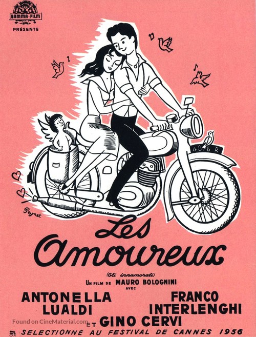 Gli innamorati - French Movie Poster