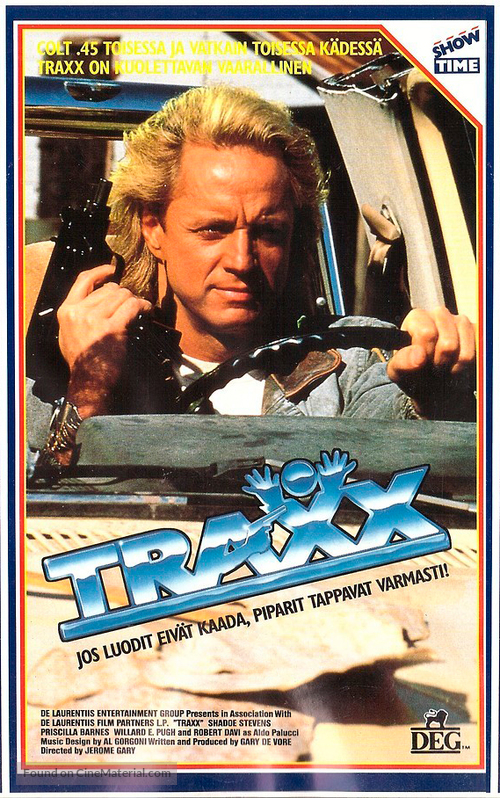 Traxx - Finnish VHS movie cover