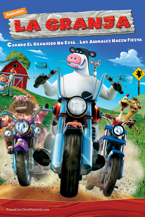 Barnyard - Mexican DVD movie cover