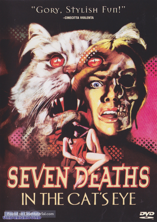 La morte negli occhi del gatto - DVD movie cover