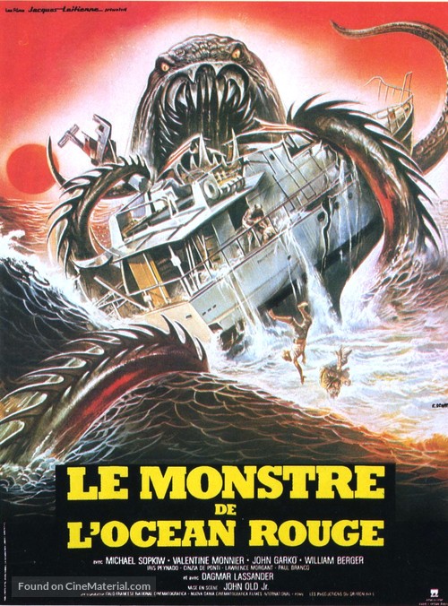 Shark: Rosso nell&#039;oceano - French Movie Poster