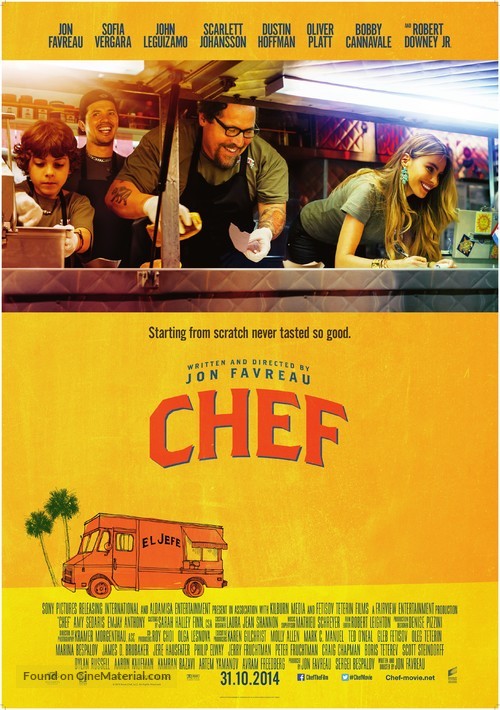 Chef - Swedish Movie Poster