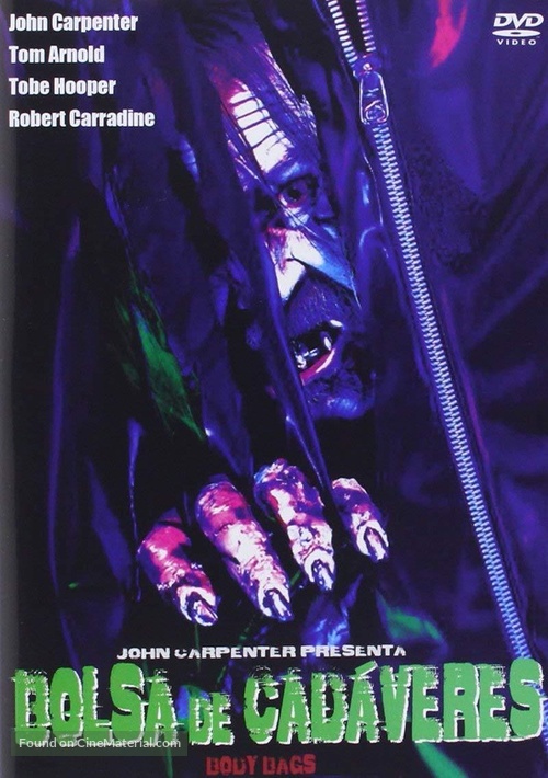 Body Bags - Spanish DVD movie cover