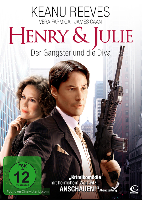 Henry&#039;s Crime - German DVD movie cover