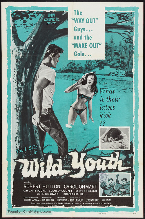 Naked Youth - Theatrical movie poster