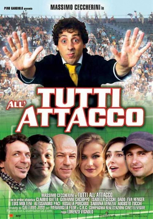 Tutti all&#039;attacco - Italian Movie Poster