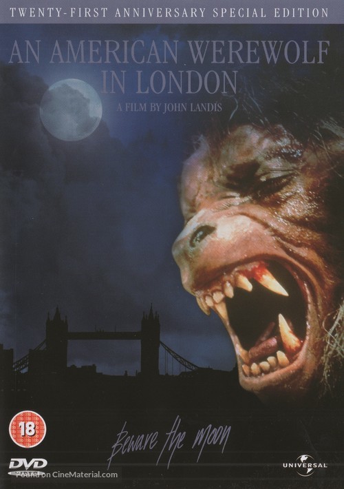An American Werewolf in London - British Movie Cover