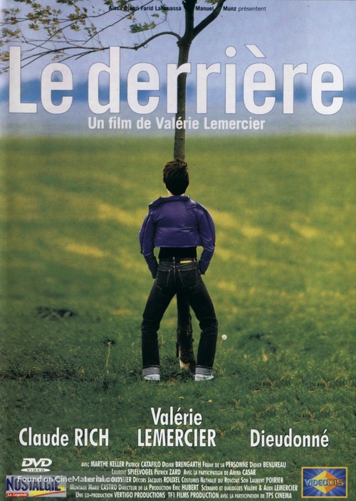 Le derri&egrave;re - French DVD movie cover