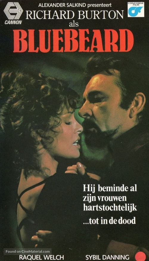 Bluebeard - Dutch VHS movie cover