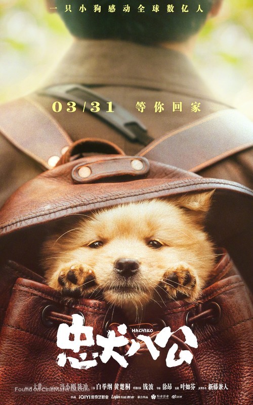 HACHIKO - Chinese Movie Poster