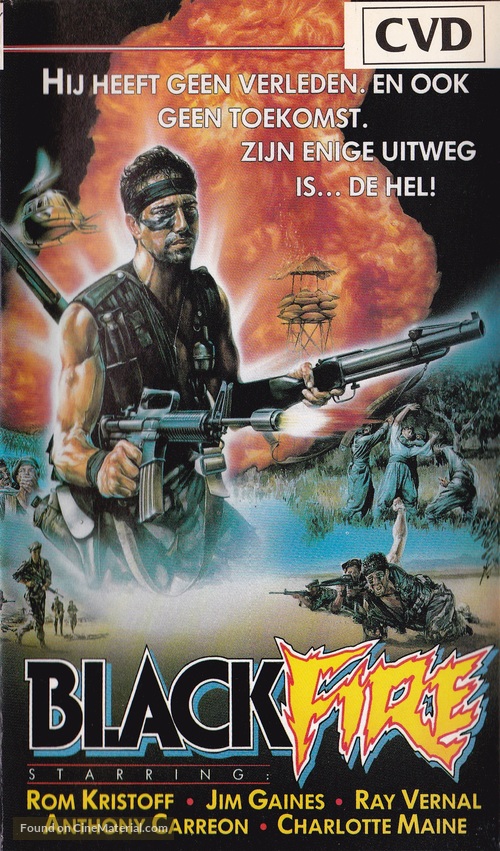 Black Fire - Dutch Movie Cover