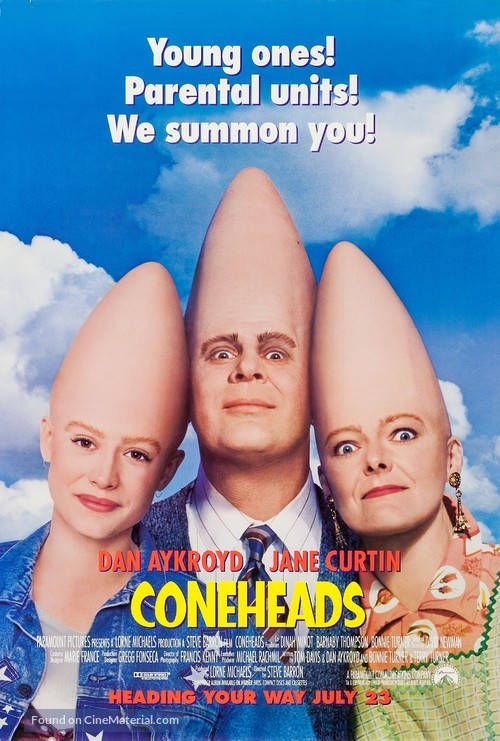 Coneheads - Movie Poster