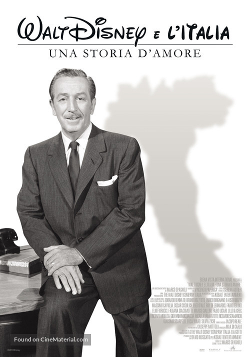 Walt Disney e l&#039;Italia - Una Storia d&#039;Amore - Italian Movie Poster