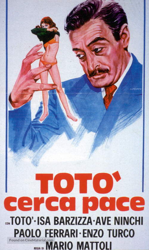 Tot&ograve; cerca pace - Italian Movie Poster