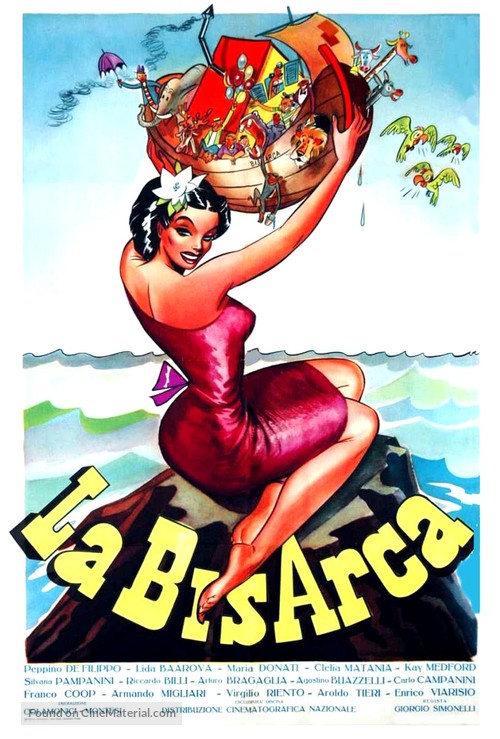 La bisarca - Italian Movie Poster