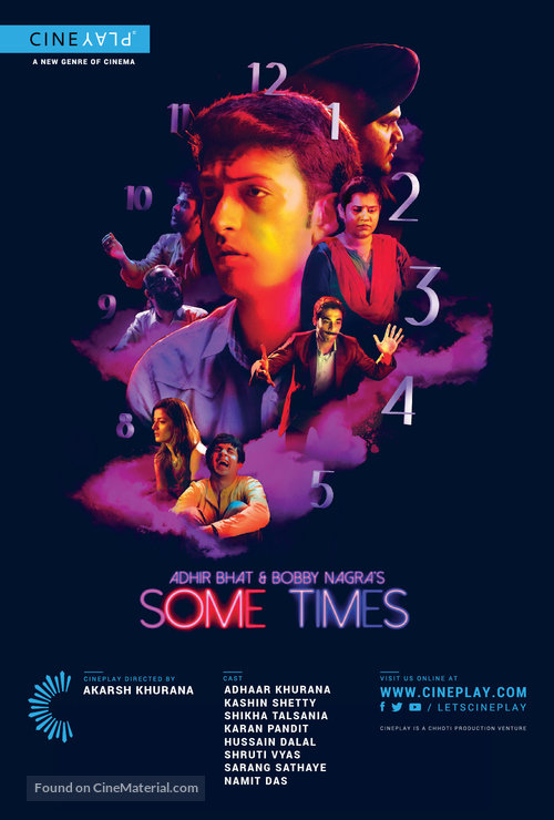 Adhir Bhat and Bobby Nagra&#039;s Some Times - Indian Movie Poster