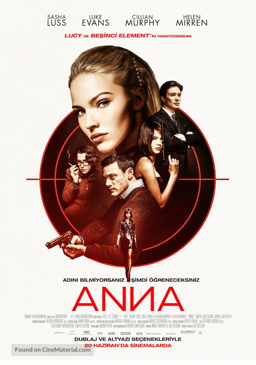 Anna - Turkish Movie Poster